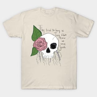 Floral skull T-Shirt